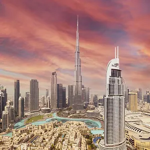 Apartment Smartstay At Burj Royale - Full Burj Khalifa View - Brand New Luxury Dubai